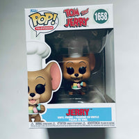 Funko Pop! Movies: Tom and Jerry Vinyl Figure #1658 - Jerry & Protector