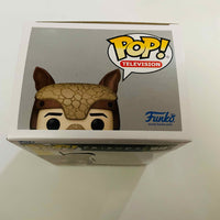 Funko POP! Television: Friends #1648 Ross Geller (Armadillo) & Protector