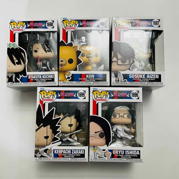 Funko Pop! Animation : Bleach wave 5 set of 5
