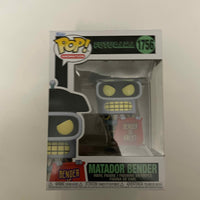Funko POP! Animation: Futurama #1756 - Matador Bender w/ Protector