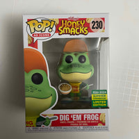 Funko POP! AD Icons Kellogg's Honey Smacks Dig 'Em Frog & Protector