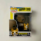Funko POP! Brooklyn Nine Nine #1626 Captain Ray Holt w/ Cheddar & Protector