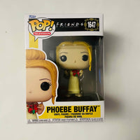 Funko POP! Television: Friends #1647 Phoebe Buffay (Christmas) & Protector