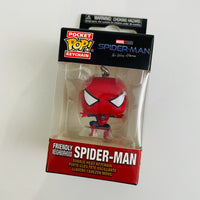 Friendly Neighborhood Spider-Man Leaping Pocket Pop! Key Chain