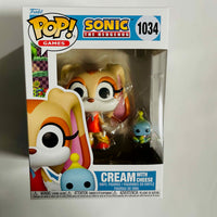 Funko POP! Games Sonic The Hedgehog #1034 Cream with Cheese & Protector