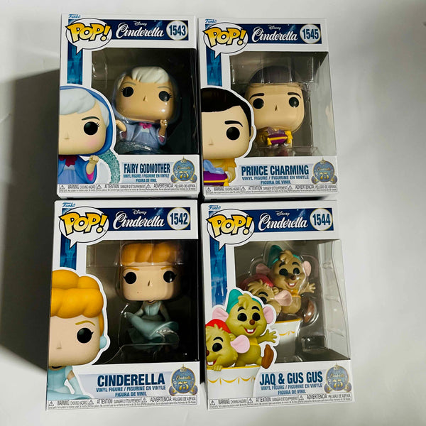 Funko POP! Disney Cinderella 75th Anniversary Set of 4