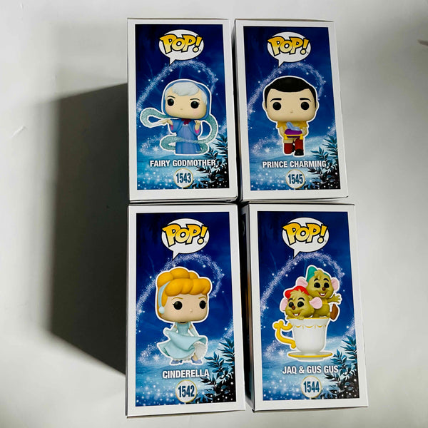 Funko POP! Disney Cinderella 75th Anniversary Set of 4