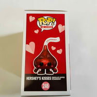 Funko POP! Valentine #246 Hershey's Kisses Chocolate Dipped Strawberry & Protector