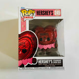 Funko POP! Valentine #245 Hershey's Strawberry Creme Heart & Protector