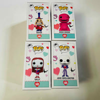 Funko POP! Disney Nightmare Before Christmas Valentine Set of 4