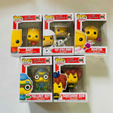 Funko POP! The Simpson Set of 5 - Bart Deep Space Martin Fallout Sideshow