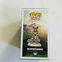 Funko Pop! Movies Jurassic World Fossil #1680 Dilophosaurus w/ Protector