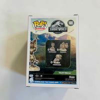 Funko Pop! Movies Jurassic World Fossil #1680 Dilophosaurus w/ Protector