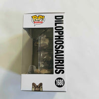 Funko Pop! Movies Jurassic World Fossil #1680 Dilophosaurus w/ Protector