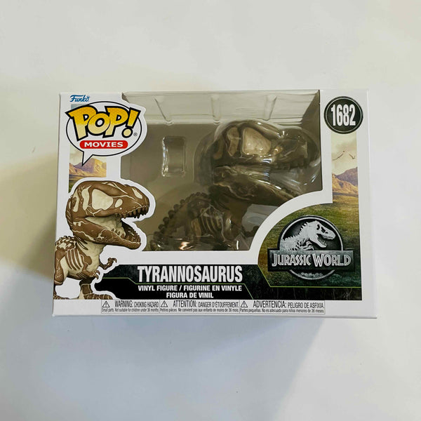 Funko Pop! Movies Jurassic World Fossil #1682 Tyrannosaurus w/ Protector