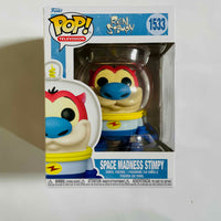 Funko POP! Television Ren and Stimpy #1533 Space Madness Stimpy & Protector