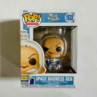 Funko POP! Television Ren and Stimpy #1532 Space Madness Ren & Protector