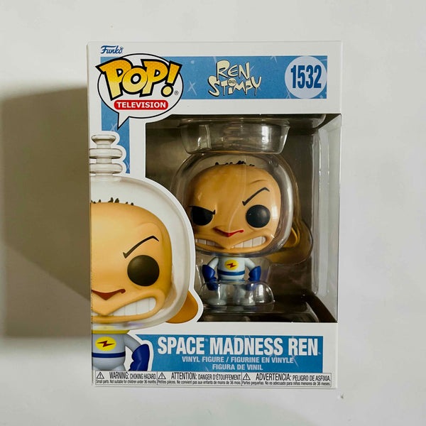 Funko POP! Television Ren and Stimpy #1532 Space Madness Ren & Protector