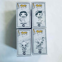 Funko POP! Disney Sketched Set of 4