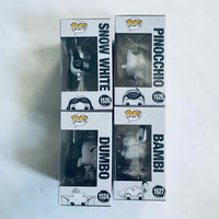 Funko POP! Disney Sketched Set of 4