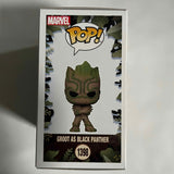 Funko Pop! Marvel We are Groot #1398 Groot as Black Panther & Protector