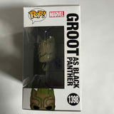 Funko Pop! Marvel We are Groot #1398 Groot as Black Panther & Protector