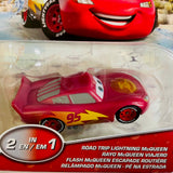 Disney Pixar Cars Color changers 1:55 Scale - Road Trip Lightning McQueen