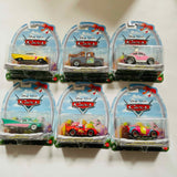 Disney Pixar Cars Easter Themed Character Cars 1:55 Set of 6