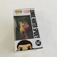 Funko Pop! : Marvel What If #947 Zombie Hunter Spidey (unmasked) & Protector