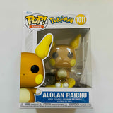 Funko POP! Games: Pokemon Vinyl Figure #1011 Alolan Raichu w/ Protector