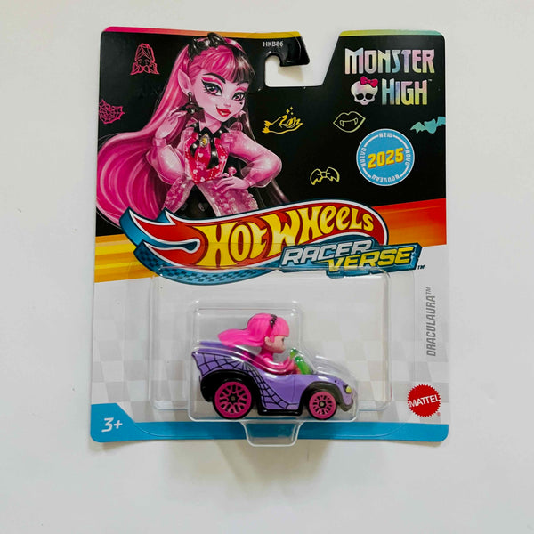 Hot Wheels RacerVerse Monster High Draculaura Car