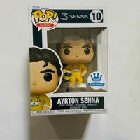 Funko Pop! Racing: Senna #10 - Ayrton Senna w/ protector