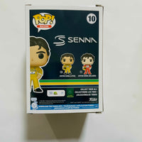 Funko Pop! Racing: Senna #10 - Ayrton Senna w/ protector