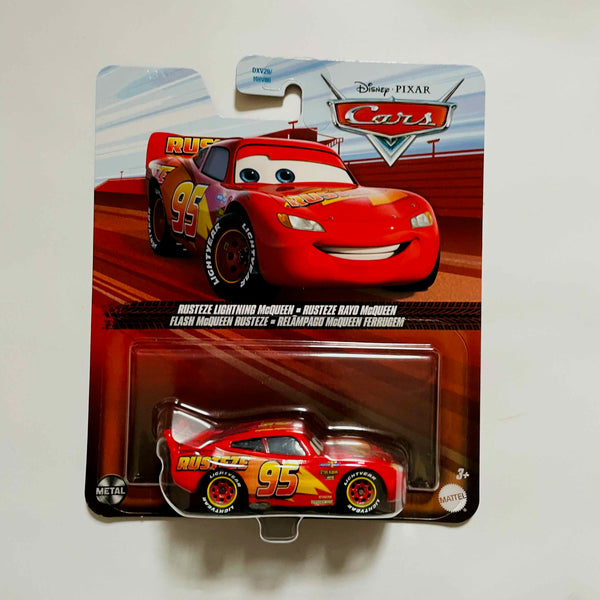 Disney Pixar Cars Character Cars - Rusteze Lightning McQueen