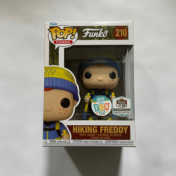 Funko POP! Funko #210 Hiking Freddy & Protector