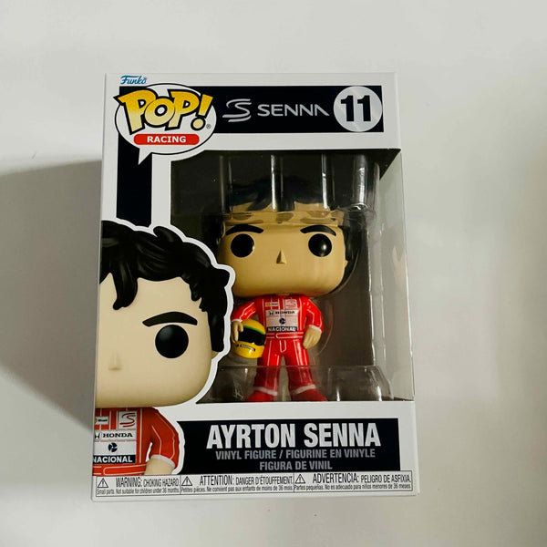 Funko Pop! Racing: Senna #11 - Ayrton Senna w/ protector