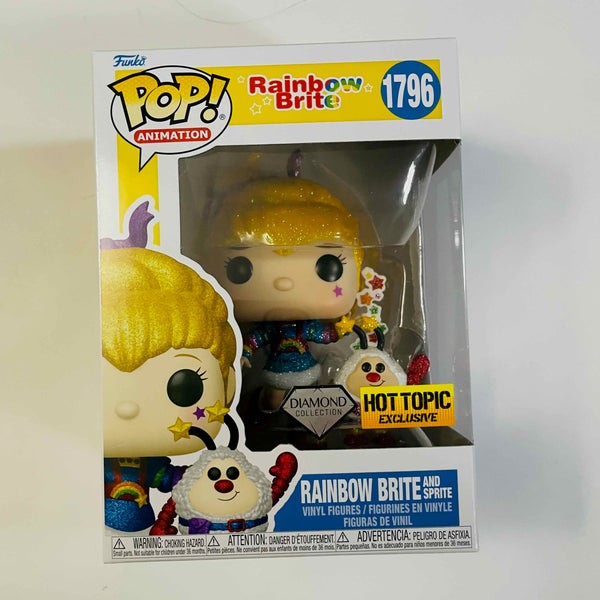 Funko POP! Rainbow Brite #1796 Rainbow Brite & Sprite (diamond) & Protector