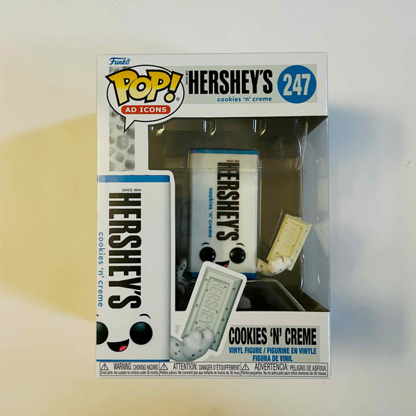 Funko POP! AD Icons Hersey's #247 - Cookie 'N' Cream & Protector