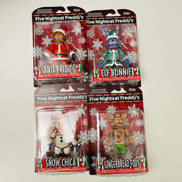 Five Nights at Freddy's Holiday 5-Inch Funko Action Figure Set of 4