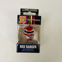 Funko Mighty Morphin Power Rangers 30th Anniversary Red Ranger Pop! Key Chain