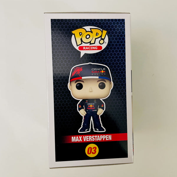 Funko Pop! Racing: Oracle Red Bull Racing F1 #03 - Max Verstappen w/ p –  Yummy Boutique