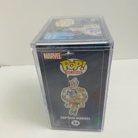 Funko POP! Art Series : Marvel #34 - Captain Marvel With Hard Case