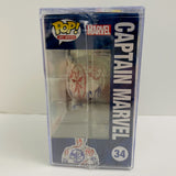 Funko POP! Art Series : Marvel #34 - Captain Marvel With Hard Case
