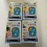 Funko POP! Animation Ed, Edd n Eddy Set of 4 (chase included) w/ protector