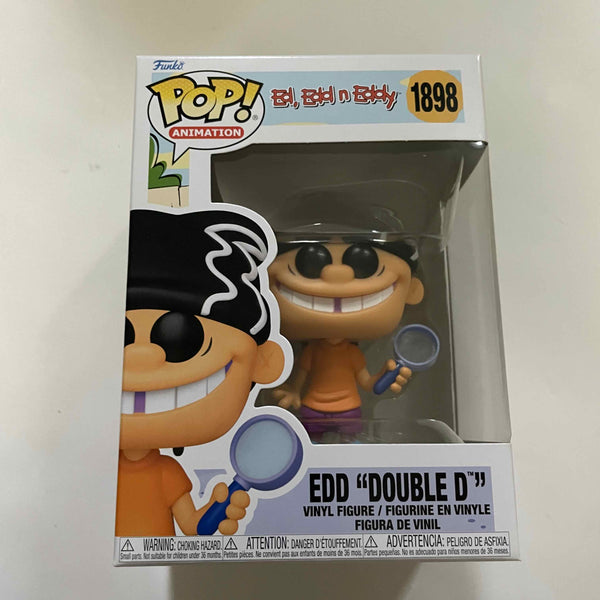 Funko POP! Animation Ed, Edd n Eddy #1898 Edd "Double D" w/ protector