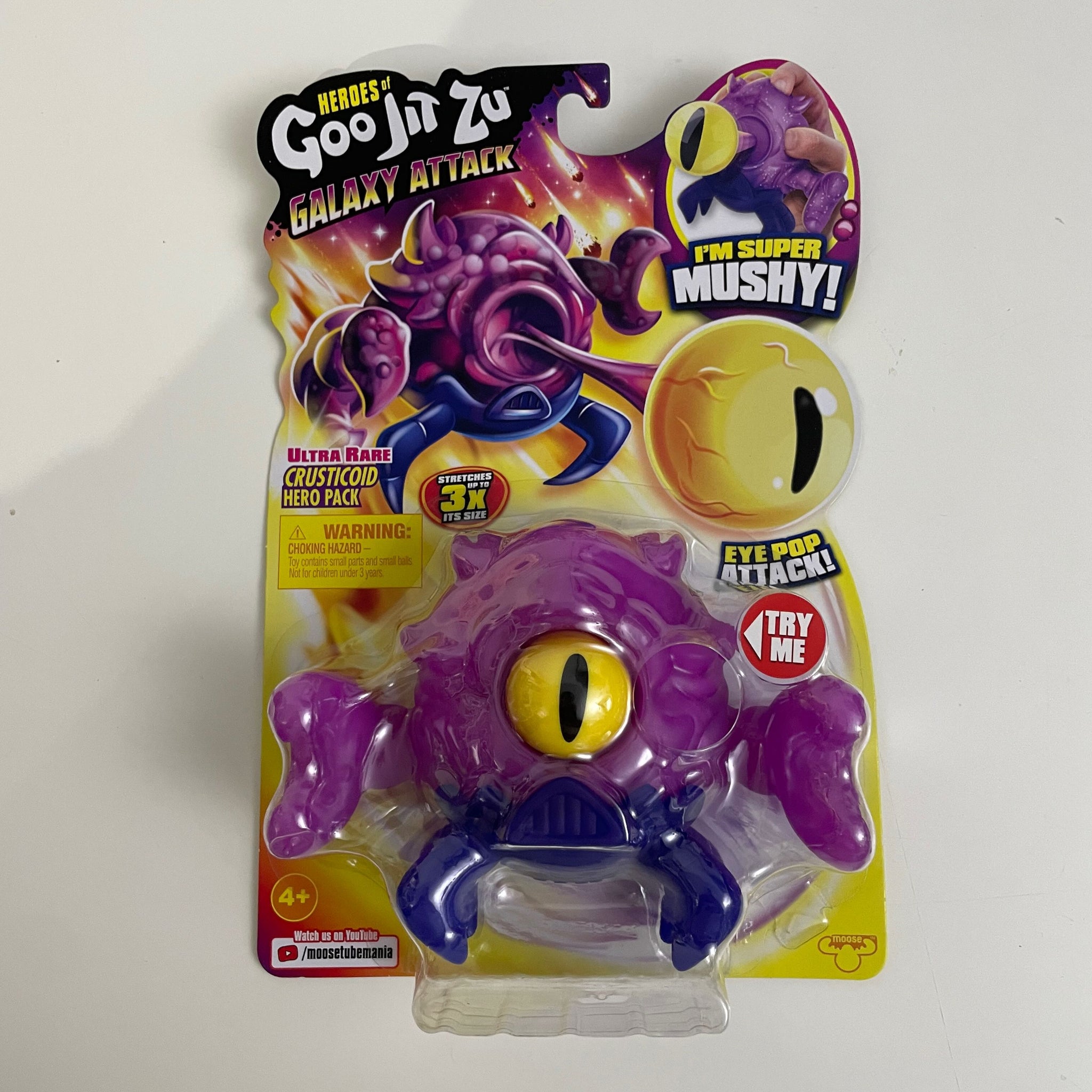 くーりっしゅ Heroes of Goo Jit Zu - Galaxy Attack CRUSTICOID - Ultra Rare! New