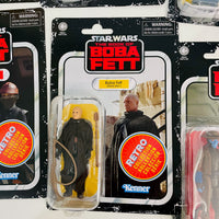 Star Wars Book of Boba Fett Retro Collection 3 3/4-Inch Action Figures Set of 8