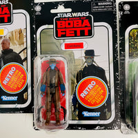 Star Wars Book of Boba Fett Retro Collection 3 3/4-Inch Action Figures Set of 8