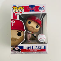 Funko POP! MLB : Phillies  #90 - Bryce Harper & Protector