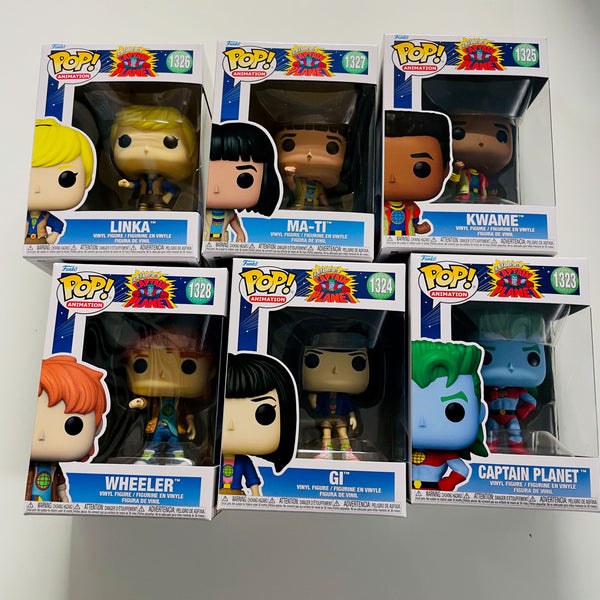 FUNKO - Captain Planet And The Planeteers Pop! Animation FUNKO - Captain Planet And The Planeteers Pop! Animation